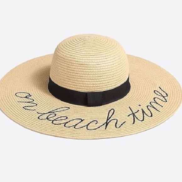 J. Crew Accessories - Jcrew On Beach Time Sun hat